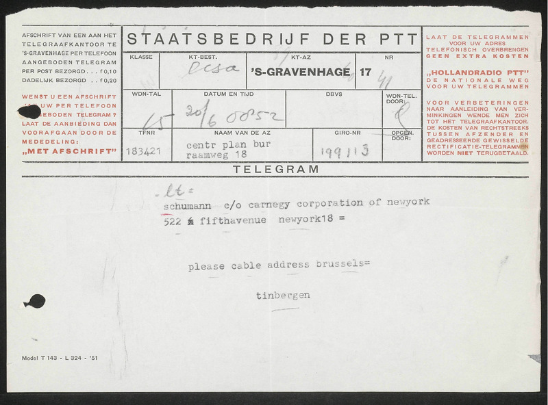 Letter to C.G.W. Schumann