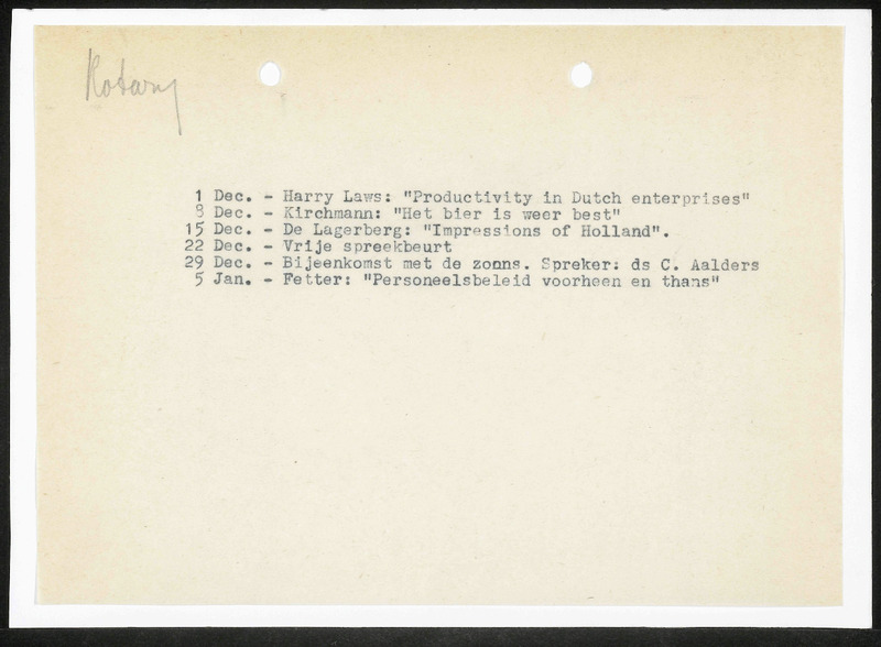 Letter to F.M. Westerouen van Meeteren