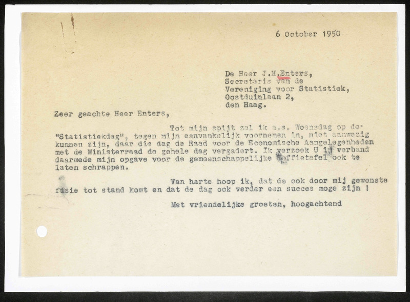 Letter to J.H. Enters