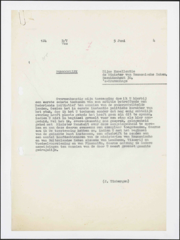 Letter to C.B. Zijlstra