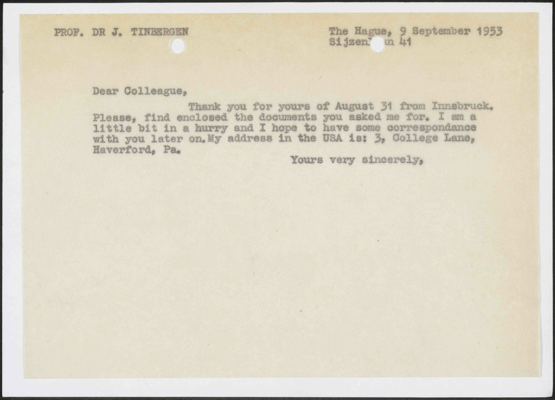 Letter to C.M. Palvia