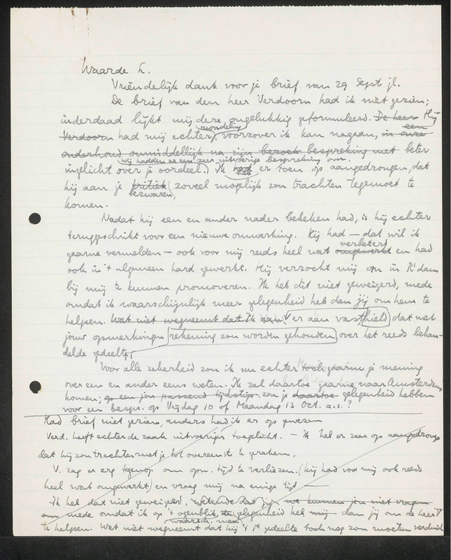 Letter to Th. Limperg (Jr.)