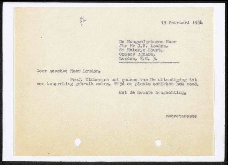Letter to J.H. Loudon