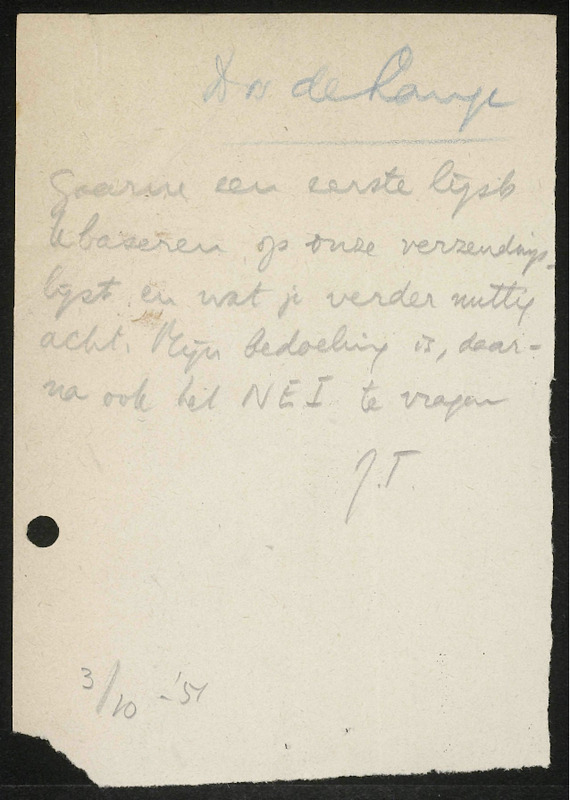 Letter to {name illegible}