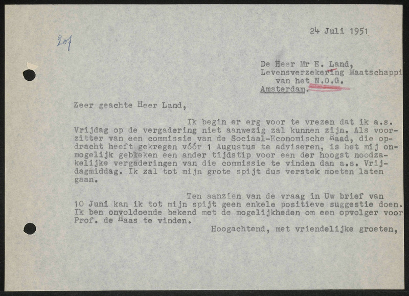 Letter to E. Land