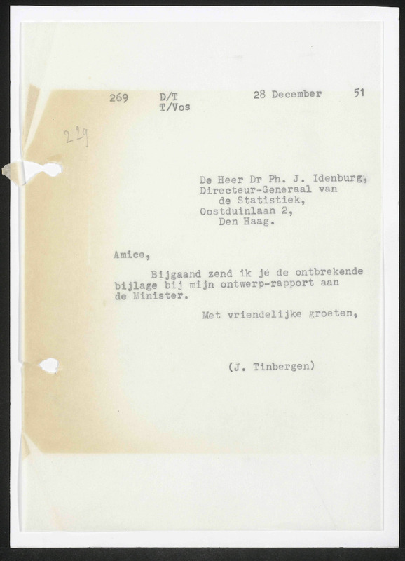 Letter to Ph.J. Idenburg